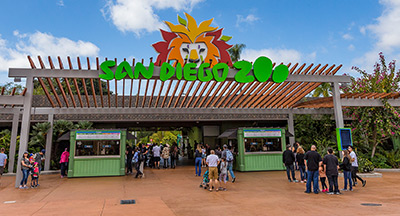 San Diego Zoo Enterance 