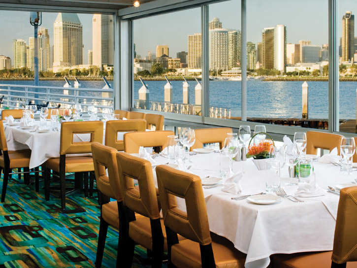 Dining with a view at Peohe's San Diego County